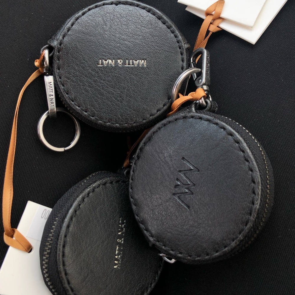 Black Mini Change Wallets